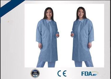 5 Katlı Anti Statik Tek Kullanımlık Lab Kat Yırtılmaya Dayanıklı Fermuarlı