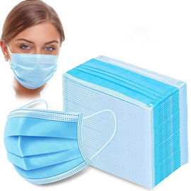 Ev Temizliği İçin Anti Grip Tek Yüz Maskesi 3 Katmanlı Pp Dokuma Olmayan Malzeme