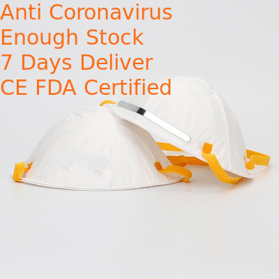 Anti - Pm2.5 Ffp2 Cup Mask Needle Punched Cotton Material For Restaurant