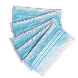 Çin Rahat Tek Kullanımlık Yüz Maskesi Anti Virüs Boyutu 17.5 X 9.5cm Elastik Kulak Askısı Stili Fabrika